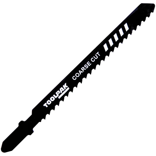 75mm 8tpi Coarse Cut Jigsaw Blades Wood Pack of 5