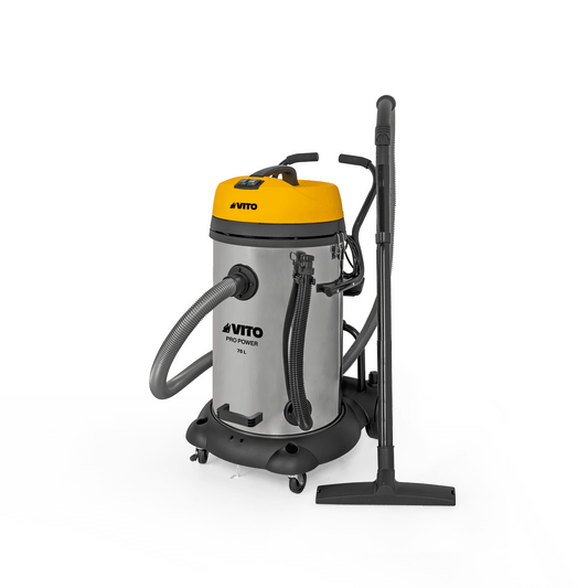 WET AND DRY VACUUM CLEANER 2X1200 W - 75 L