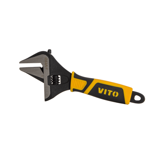 SHORT HANDLE ADJUSTABLE WRENCH PRO 200 MM