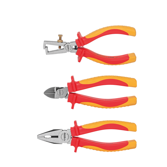 3 PCS PLIER SET VDE 1000V