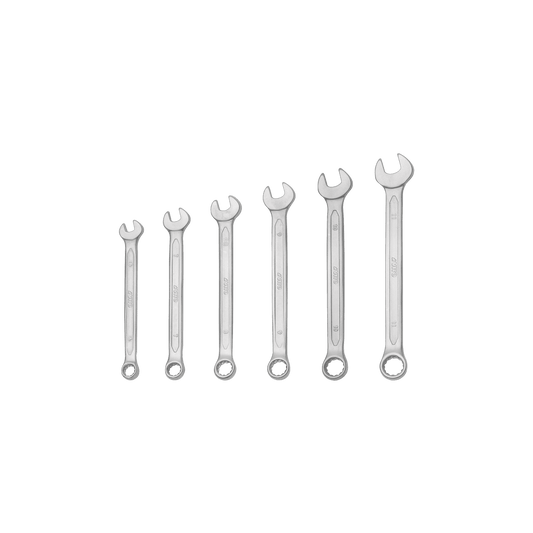 SET OF 6 COMBINATION SPANNERS