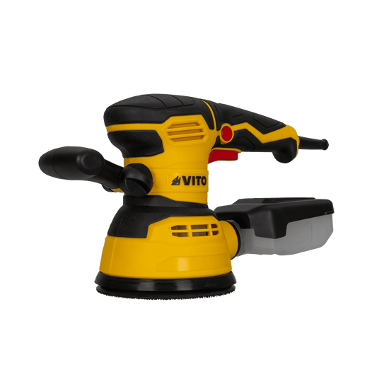 ORBITAL SANDER WITH AUXILIARY HANDLE 430W - 125MM