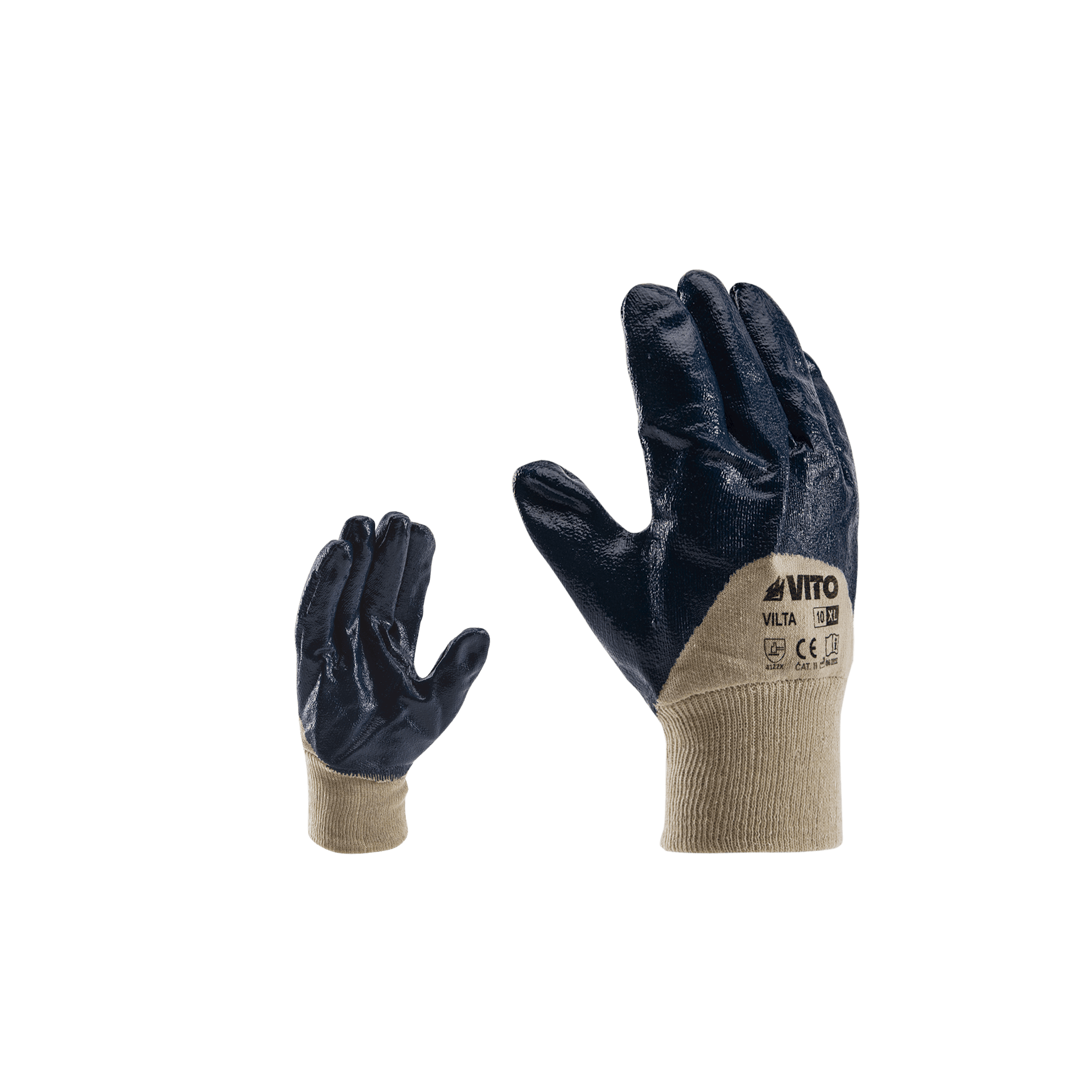 COTTON NITRILE-COATED GLOVE